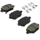 Purchase Top-Quality QUALITY-BUILT - 1003-2168C - Rear Disc Brake Pad Set pa1