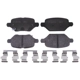 Purchase Top-Quality RAYBESTOS - MGD2168CH - Rear Disc Brake Pad Set pa1
