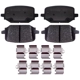 Purchase Top-Quality RAYBESTOS - MGD2232CH - Rear Disc Brake Pad Set pa1