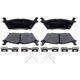 Purchase Top-Quality RAYBESTOS - MGD2383CH - Rear Disc Brake Pad Set pa2