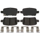 Purchase Top-Quality RAYBESTOS R-Line - MGD1857CH - Rear Ceramic Pads pa7