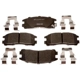 Purchase Top-Quality RAYBESTOS R-Line - MGD383CH - Rear Ceramic Pads pa9