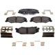 Purchase Top-Quality RAYBESTOS R-Line - MGD732CH - Rear Ceramic Pads pa10