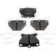 Purchase Top-Quality RAYBESTOS R-Line - MGD823CH - Rear Ceramic Pads pa9