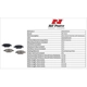Purchase Top-Quality RS PARTS - RSD1033CH - Rear Ceramic Pads pa3