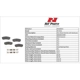 Purchase Top-Quality RS PARTS - RSD606CH - Rear Ceramic Pads pa3