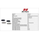 RS PARTS - RSD905CH - Rear Ceramic Pads pa3