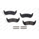 Purchase Top-Quality Rear Ceramic Pads by RS PARTS - RSD1040CH pa1