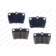 Purchase Top-Quality Rear Ceramic Pads by RS PARTS - RSD1051C pa2