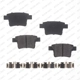 Purchase Top-Quality RS PARTS - RSD1071CH - Rear Ceramic Pads pa1