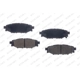 Purchase Top-Quality RS PARTS - RSD1114CH - Rear Ceramic Pads pa2