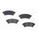 Purchase Top-Quality Rear Ceramic Pads by RS PARTS - RSD1391BC pa1