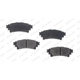 Purchase Top-Quality Rear Ceramic Pads by RS PARTS - RSD1391DC pa1