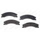 Purchase Top-Quality Rear Ceramic Pads by RS PARTS - RSD1411AC pa1