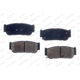 Purchase Top-Quality Rear Ceramic Pads by RS PARTS - RSD954CH pa2