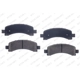 Purchase Top-Quality Rear Ceramic Pads by RS PARTS - RSD974CH pa2