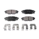 Purchase Top-Quality Rear Ceramic Pads by TEC - TEC-1114 pa1