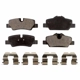 Purchase Top-Quality Rear Ceramic Pads by TEC - TEC-1800 pa1