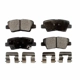 Purchase Top-Quality Rear Ceramic Pads by TEC - TEC-1813 pa1