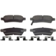 Purchase Top-Quality WAGNER - PD1100 - ThermoQuiet Disc Brake Pad Set pa1