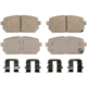 Purchase Top-Quality WAGNER - PD1296 - ThermoQuiet Disc Brake Pad Set pa1