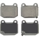 Purchase Top-Quality WAGNER - PD961 - ThermoQuiet Disc Brake Pad Set pa1