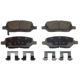 Purchase Top-Quality WAGNER - QC1093 - ThermoQuiet Disc Brake Pad Set pa1