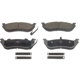 Purchase Top-Quality WAGNER - QC1109 - ThermoQuiet Disc Brake Pad Set pa1