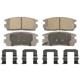 Purchase Top-Quality WAGNER - QC1275 - Rear Ceramic Pads pa2