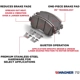 Purchase Top-Quality WAGNER - QC1424 - ThermoQuiet Disc Brake Pad Set pa6