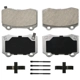 Purchase Top-Quality WAGNER - QC1428 - ThermoQuiet Disc Brake Pad Set pa1