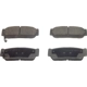 Purchase Top-Quality WAGNER - QC954 - ThermoQuiet Ceramic Rear Disc Brake Pads pa1