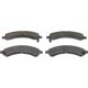Purchase Top-Quality WAGNER - QC989 - ThermoQuiet Disc Brake Pad Set pa1
