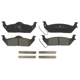 Purchase Top-Quality WAGNER - ZD1012A - Rear Ceramic Pads pa1