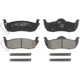 Purchase Top-Quality WAGNER - ZD1087 - QuickStop Disc Brake Pad Set pa1
