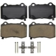 Purchase Top-Quality WAGNER - ZD1270 - Rear Disc Brake Pads pa1