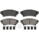 Purchase Top-Quality WAGNER - ZD1391 - Rear Ceramic Pads pa1