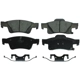 Purchase Top-Quality WAGNER - ZD1498 - Rear Ceramic Pads pa1