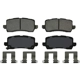 Purchase Top-Quality WAGNER - ZD1698 - QuickStop Disc Brake Pad Set pa1