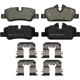 Purchase Top-Quality WAGNER - ZD1800 - QuickStop Disc Brake Pad Set pa1