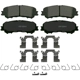 Purchase Top-Quality WAGNER - ZD2032 - QuickStop Disc Brake Pad Set pa1