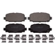 Purchase Top-Quality WAGNER - ZD2081 - QuickStop Disc Brake Pad Set pa7