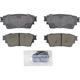 Purchase Top-Quality WAGNER - ZD2135 - QuickStop Disc Brake Pad Set pa1