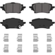 Purchase Top-Quality WAGNER - ZD2202 - Rear Disc Brake Pads pa1