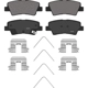 Purchase Top-Quality Rear Ceramic Pads by WAGNER - ZD2205 pa2