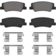 Purchase Top-Quality WAGNER - ZD2299 - Rear Disc Brake Pads pa1