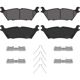 Purchase Top-Quality Rear Ceramic Pads by WAGNER - ZD2383 pa1