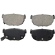 Purchase Top-Quality WAGNER - ZD272 - Rear Disc Brake Pads pa1