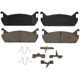 Purchase Top-Quality WAGNER - ZD458 - QuickStop Disc Brake Pad Set pa6
