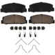 Purchase Top-Quality WAGNER - ZD482 - QuickStop Disc Brake Pad Set pa5